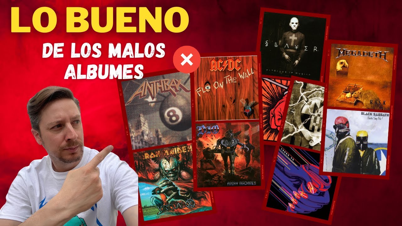 Las 10 MEJORES CANCIONES de los 10 PEORES ALBUMES DE HEAVY METAL