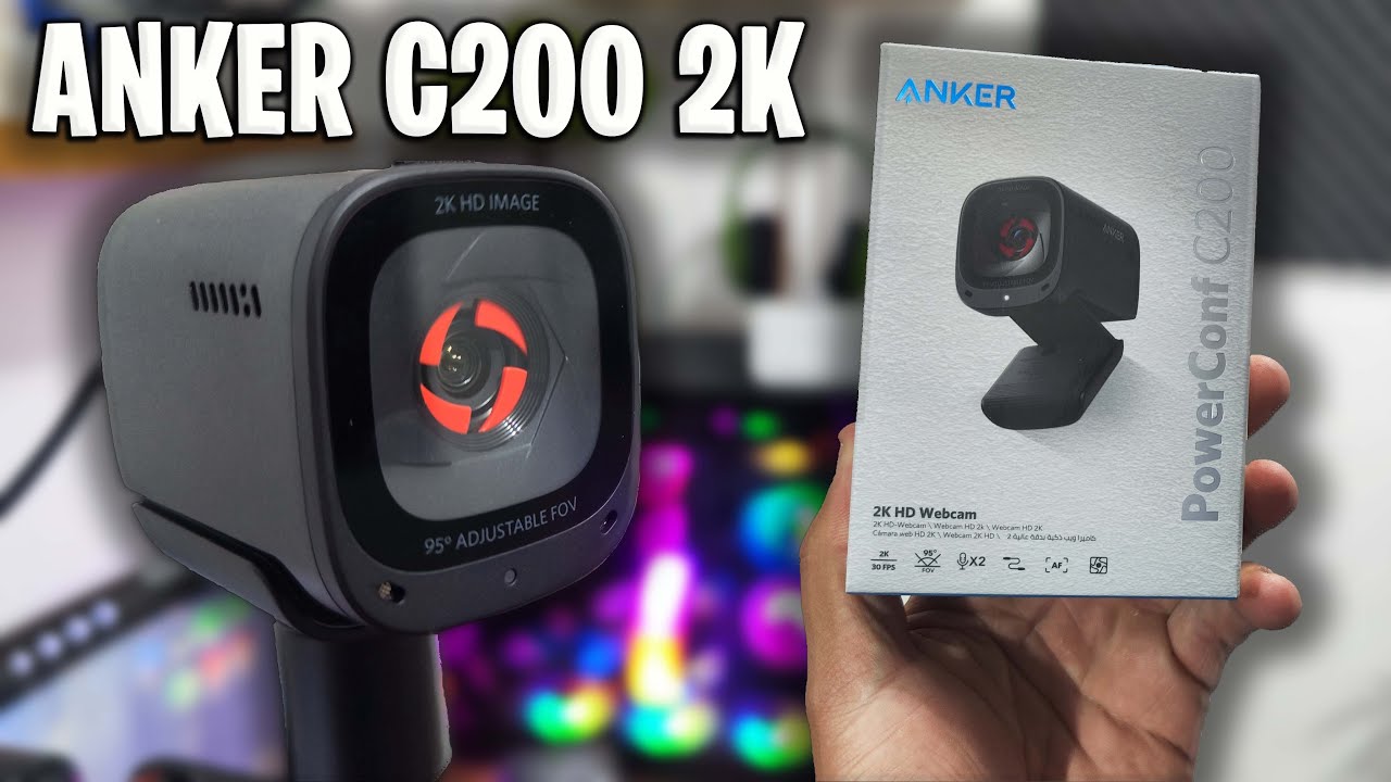 WEBCAM ANKER POWERCONF C200, MUITO MELHOR QUE LOGITECH ? | REVIEW E TESTE EM LIVE.
