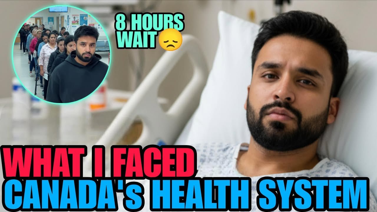 What I Faced in Canada’s Health System – My Honest Experience | 8 HOURS WAIT