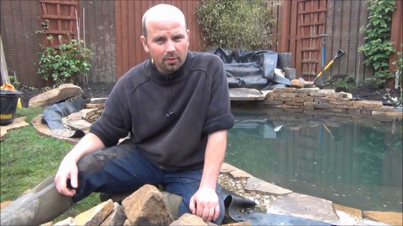 Fish pond construction near Newcastle by Pondguru