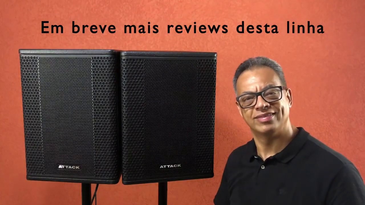 Review Caixa Acústica VSF112A Attack por Denio Costa - Parte 2