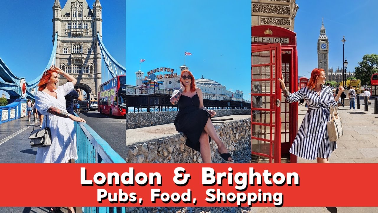 London Vlog 2022: Pubs, Food-Tipps, Shopping – 4 Tage London & 1 Tag Brighton // Sabrina Sterntal