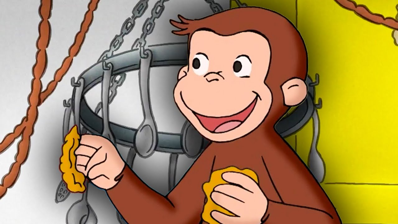Przygotuj tort! 🐵 Ciekawy, przyjdź George 🐵 Cartoni dla Bambini