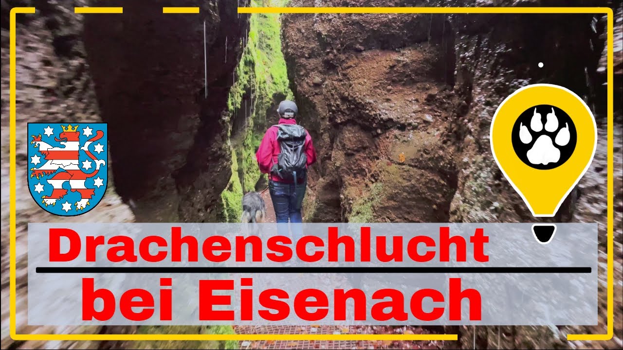 Wirkt wie ein Irrgarten Drachenschlucht I 4 Tage im Thüringer Wald  Teil 2