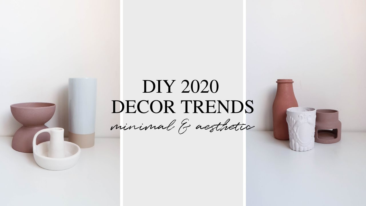 DIY 2020 Decor Trends | Easy and Affordable DIY Projects