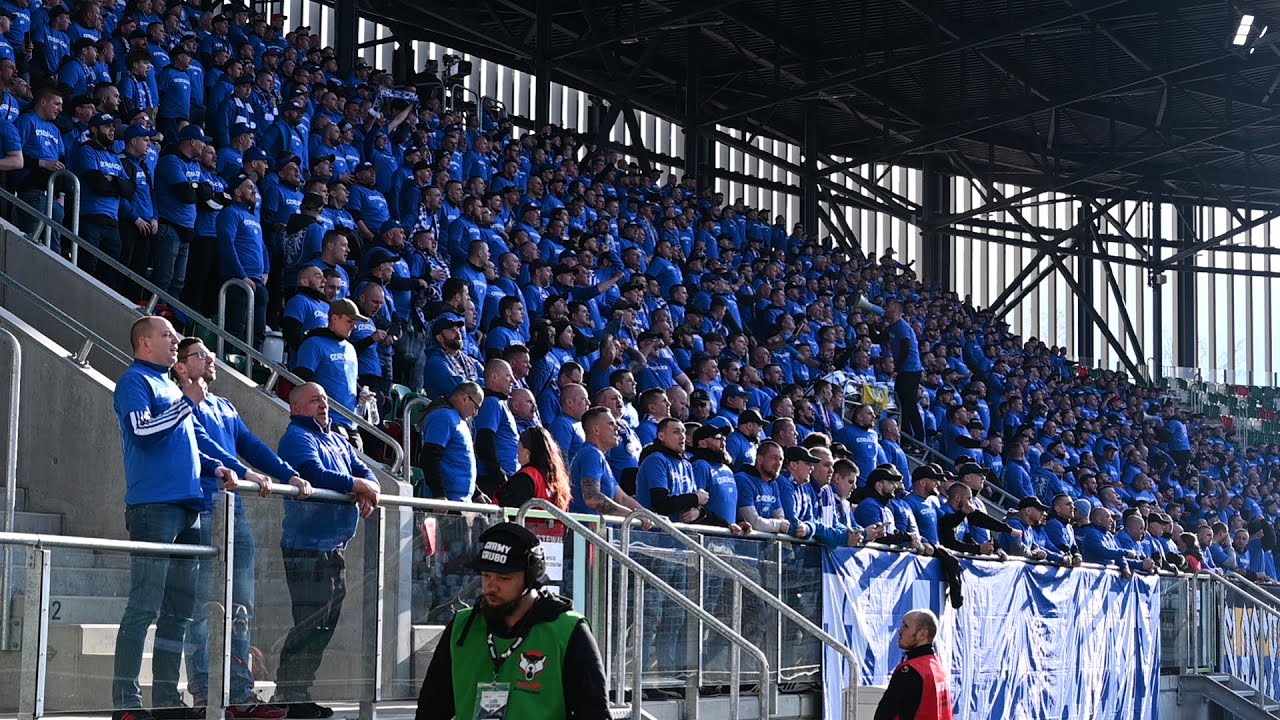 Ultras Niebiescy na zakazie w Sosnowcu / Zagłębie Sosnowiec - Ruch Chorzów