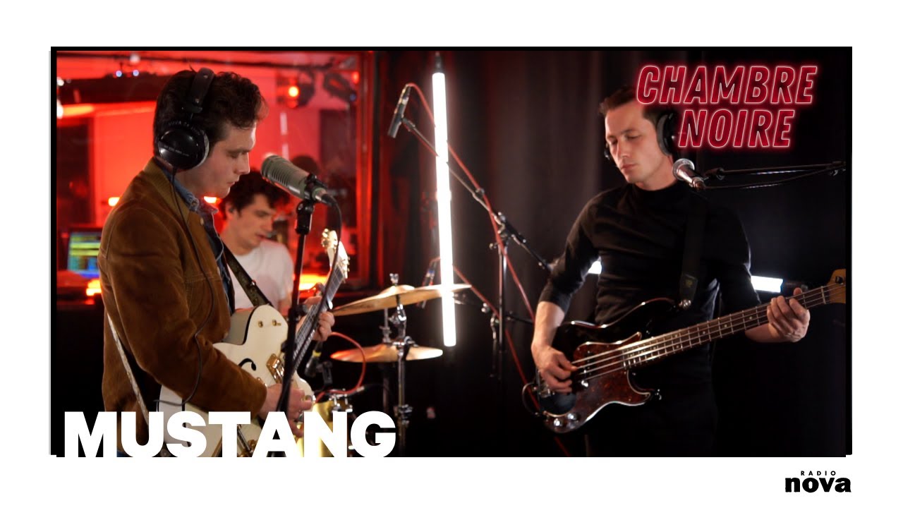 Mustang en live chez Radio Nova | Chambre noire