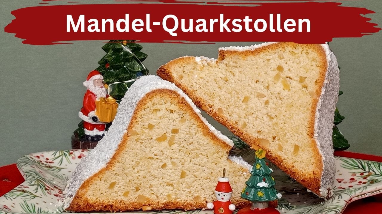 Mandel Quarkstollen