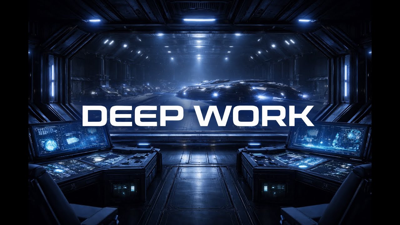 Deep Work for Productivity  1 Hour Ambient Sci-Fi Soundscape