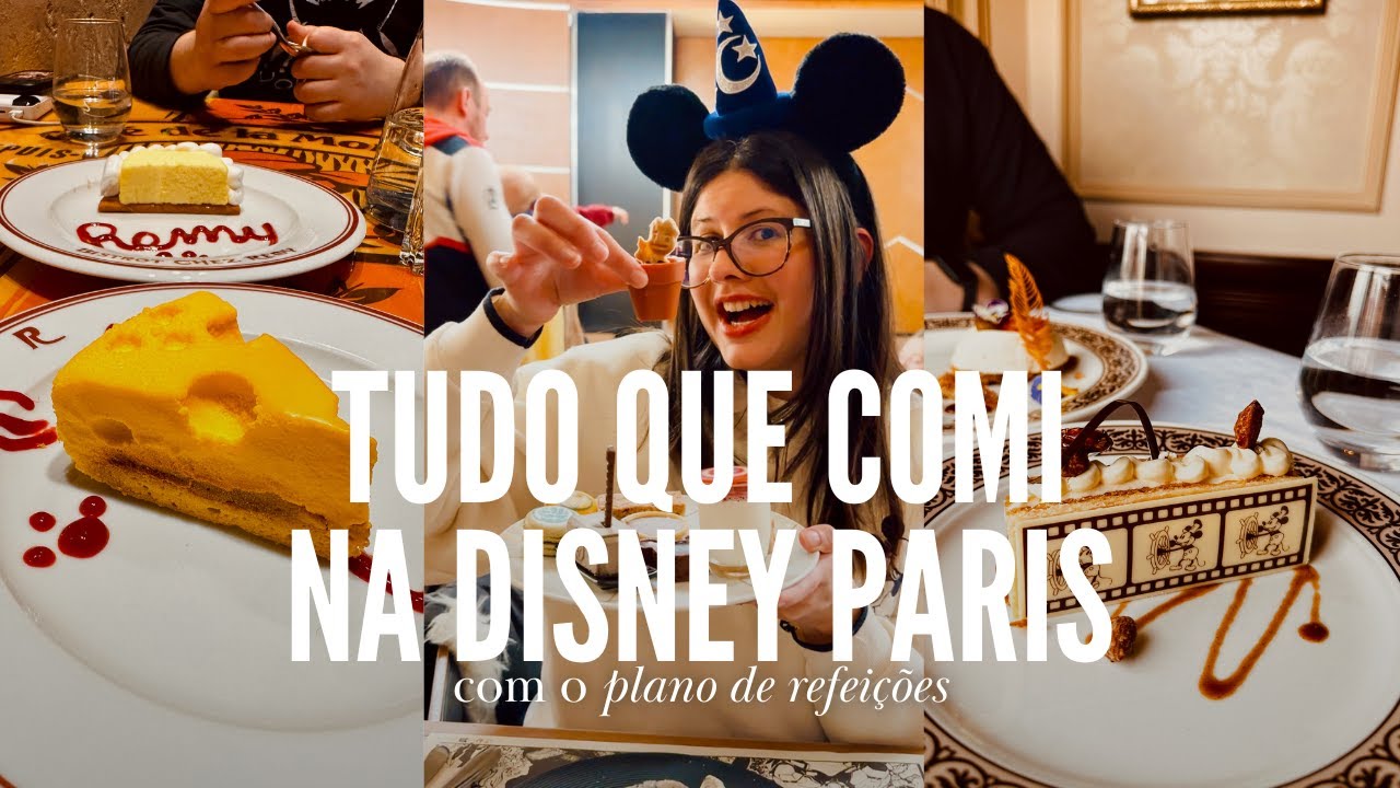 Os melhores restaurantes da Disneyland Paris