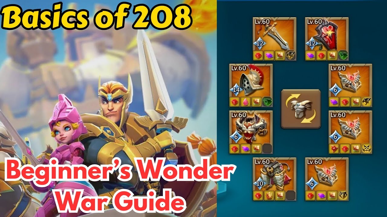 Using 208 is EASIER THAN EVER !!!! | Lords Mobile Wonder War Guide