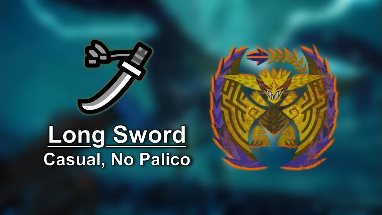 MHWilds (PS5) | AT Rey Dau, Longsword [Casual, No Palico]