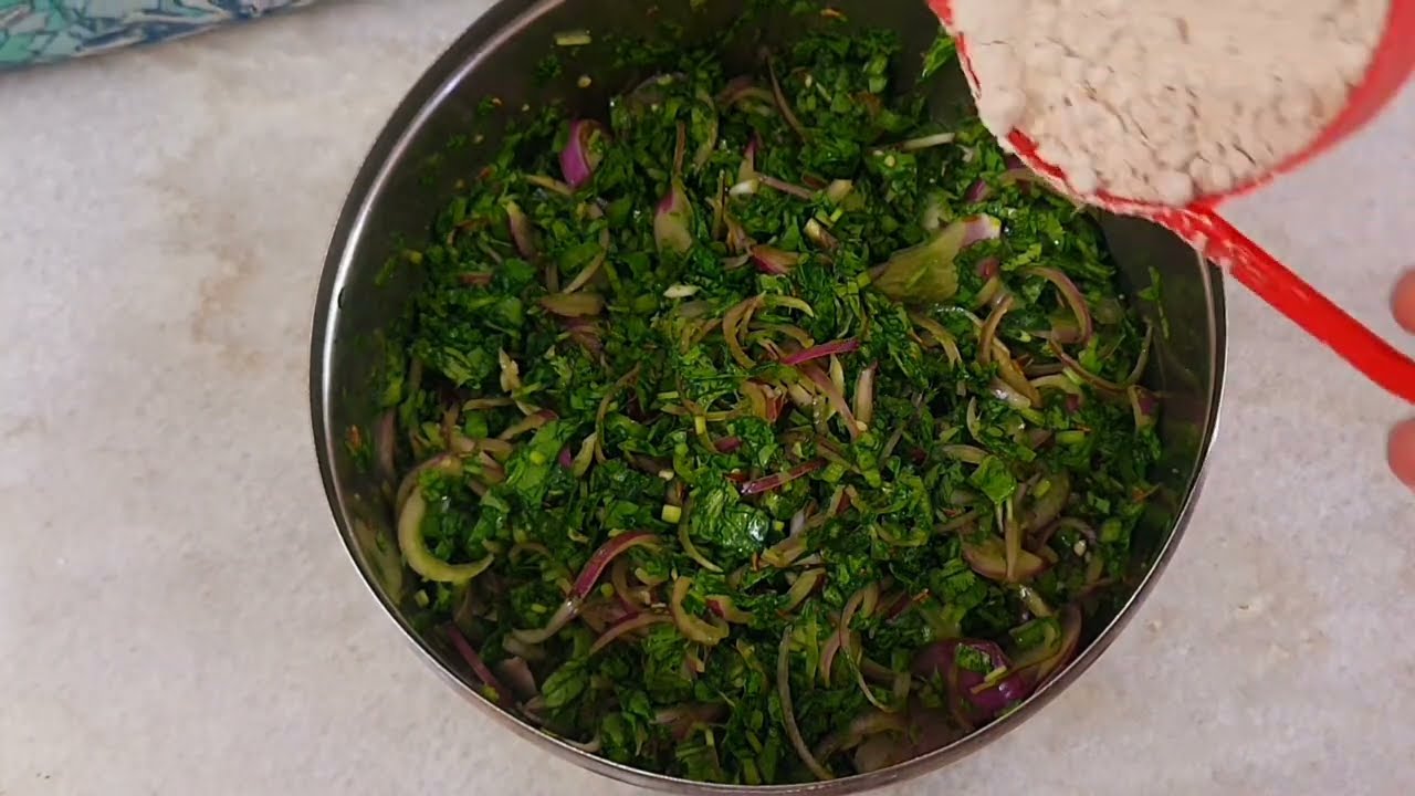 Palakura Pakodi ఈ 5 రకాల పిండ్లు తో Crispy Healthy పోకోడి Recipe Chinni New Fresh Cooking 
