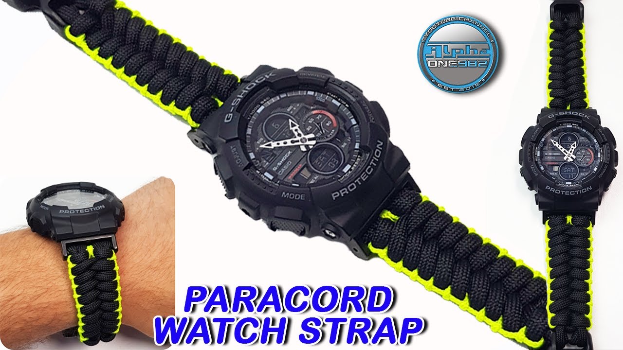 How to Make a Paracord Watch Strap - DIY Paracord Watch Band - Part I