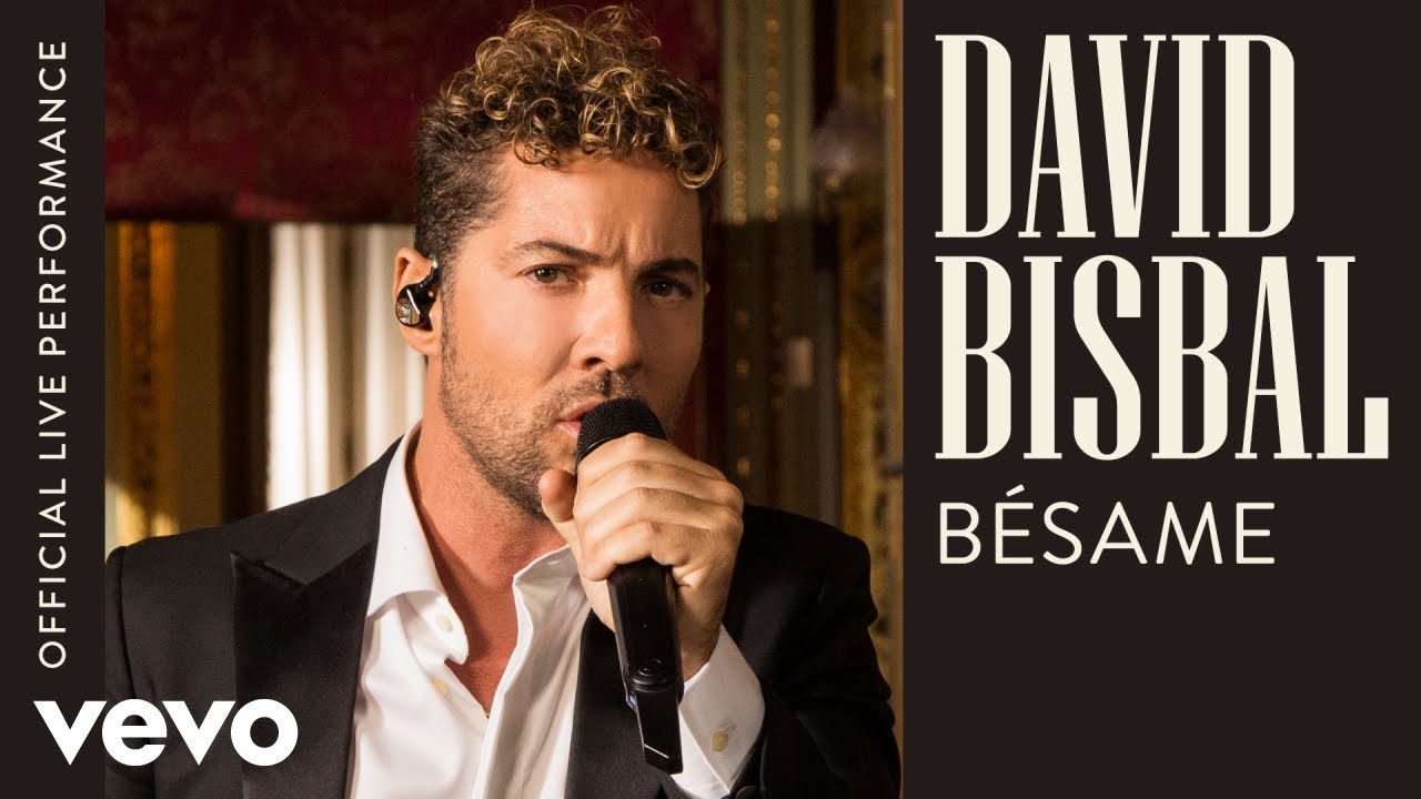David Bisbal - B&eacute;same (Official Live Performance | Vevo)