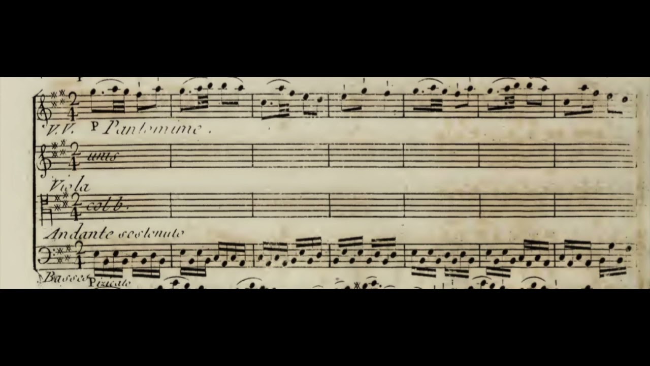 A. Gretry: Z&eacute;mire et Azor Pantomime Act III