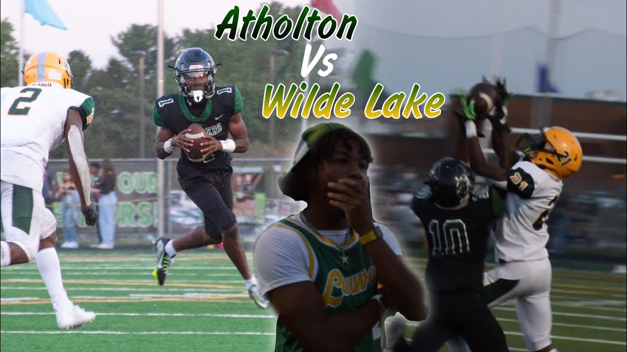 THEY THREW IT DEEP ALMOST EVERY PLAY! (Atholton vs. Wilde Lake Football)