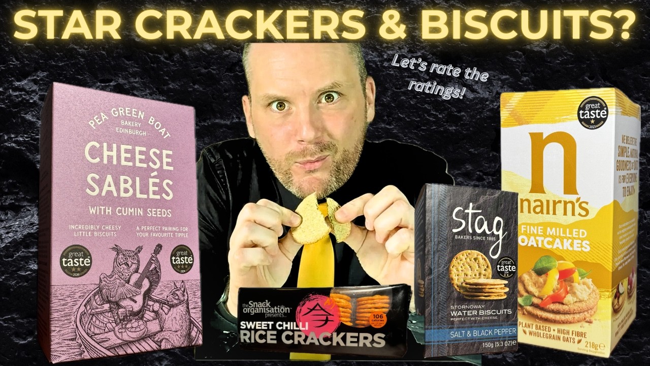 Savoury Crackers & Biscuits Great Taste & Value Test 🫓 1⭐ → 3⭐ + Wildcard