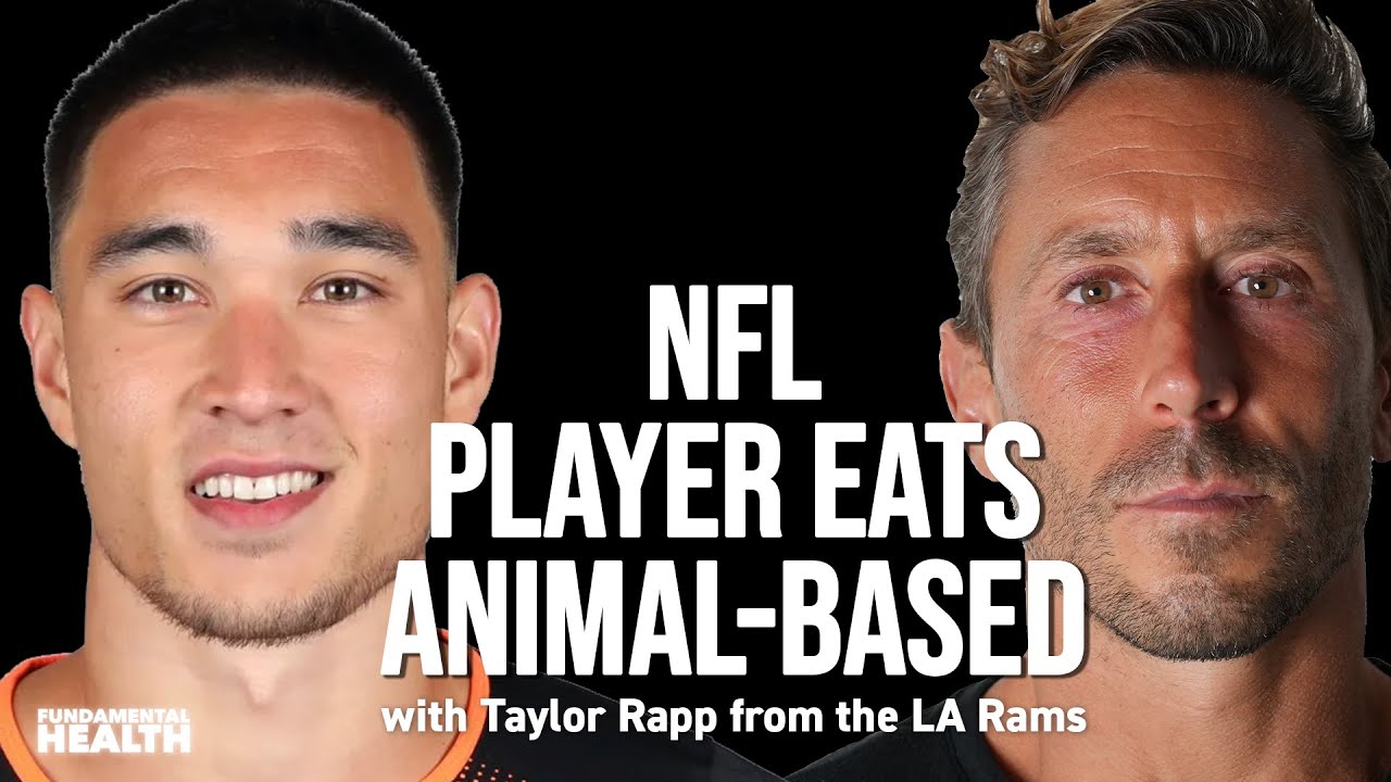 NFL player eats ANIMAL-BASED with Taylor Rapp from the LA Rams