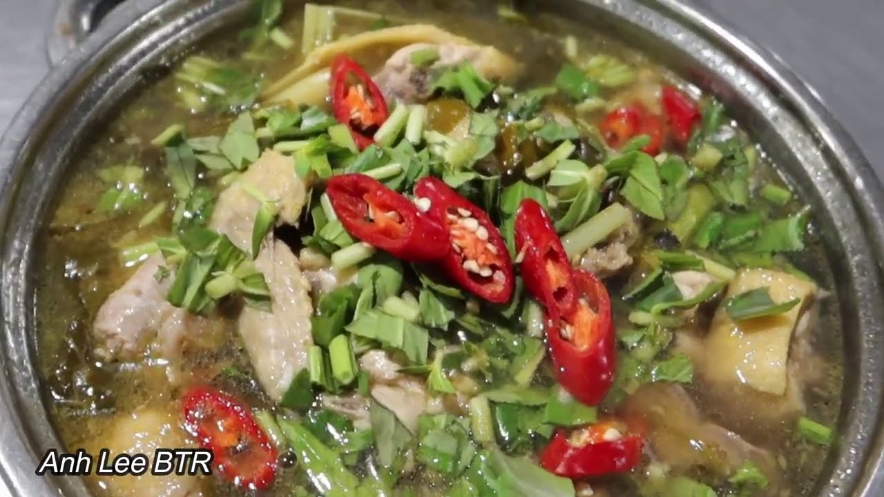 Cách Làm Lẩu Gà Lá Giang Đơn Giản | Cooking | Anh Lee BTR