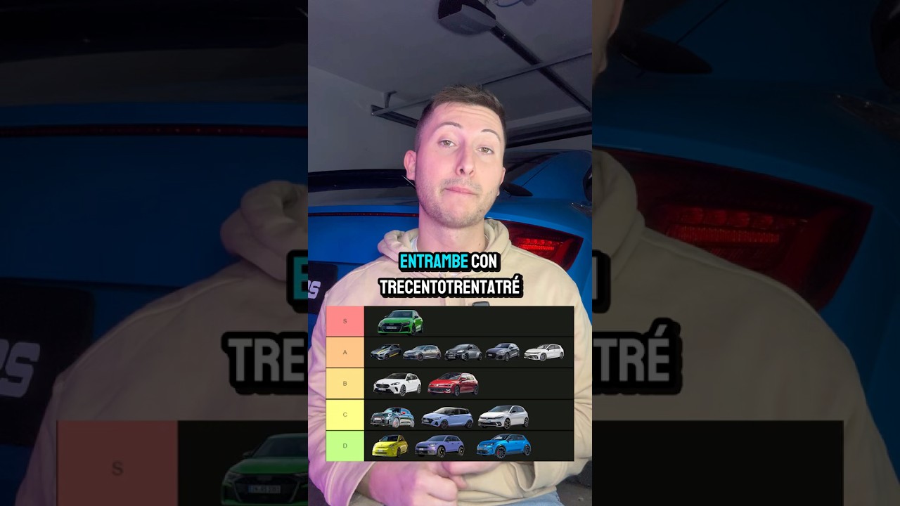 TIER LIST HOT HATCH ? Quale è l AUTO COMPATTA MIGLIORE?