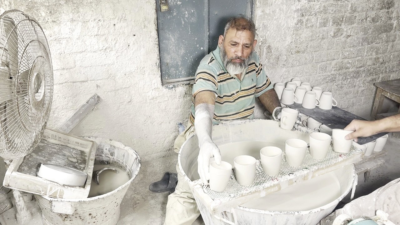 Most traditional Industrial Manufacturing Tea Cup Making Process
