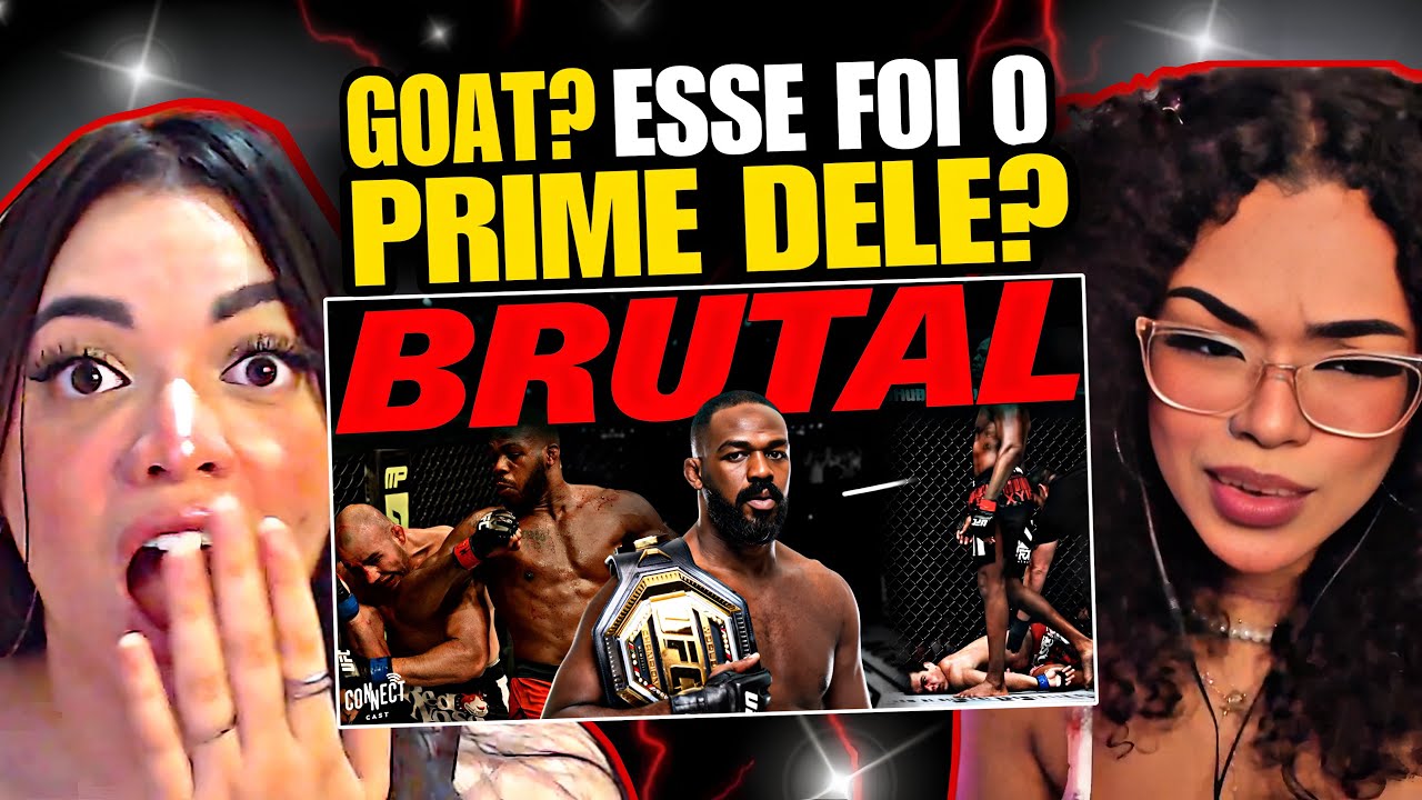 TOP 10 MOMENTOS MAIS BRUTAIS DE JON JONES NA HISTÓRIA DO UFC | [ NAT e VIC MV REACT ]