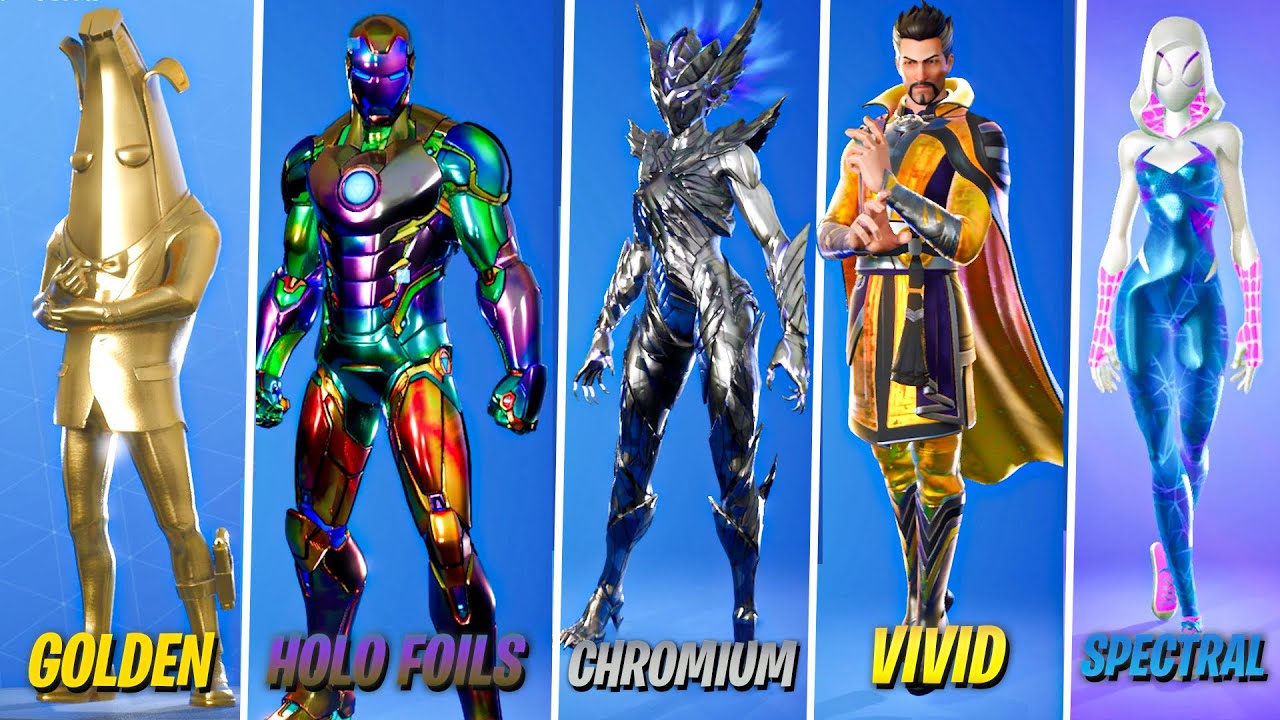 Evolution of Fortnite Super Level Styles (C2 S1 - C3 S4)