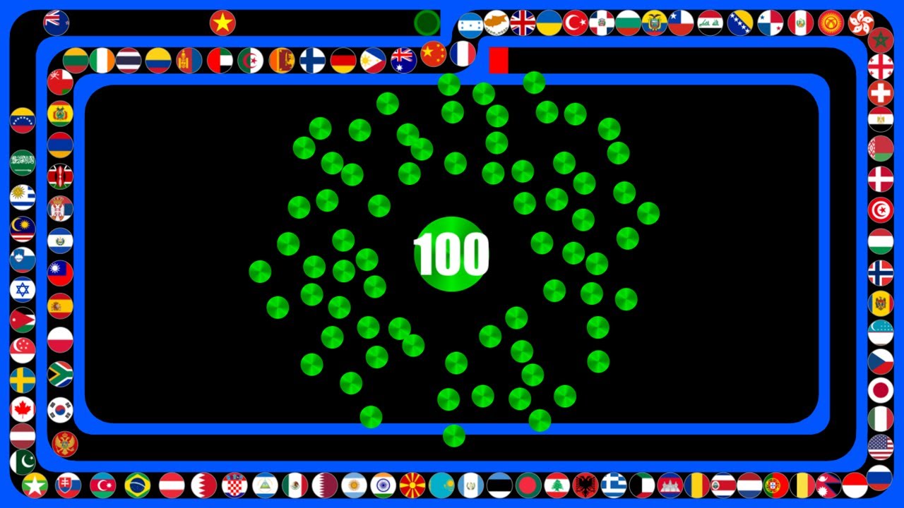 Don't Reach the End (2 versions) | 100 Countries Marble Race
