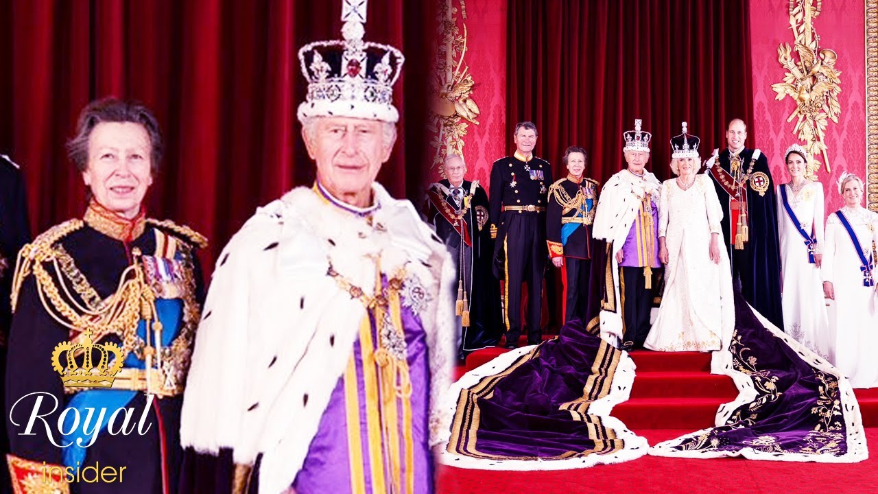 Why Princess Anne's Position in King Charles Coronation Portrait Has Experts Buzzing - Royal Insider