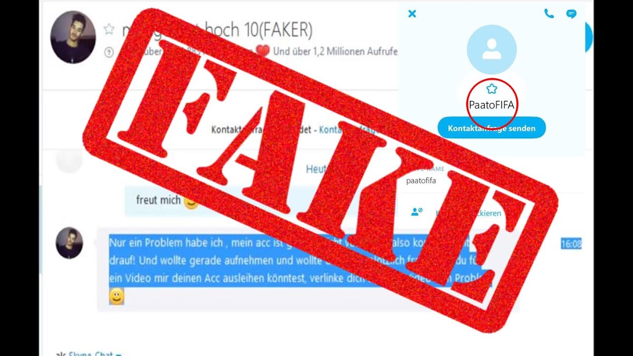 EIN ZIEHER FAKED MICH(!) + BEWEIS!! LASST EUCH NICHT VERARS*HEN!! | PAATO-TALK | PaatoFifa