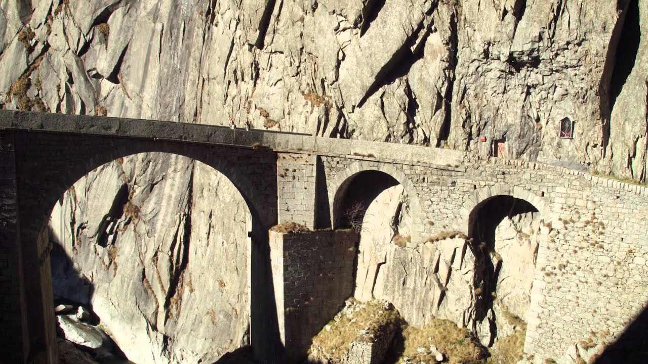 Gotthard, Teufelsbrücke, Tremola
