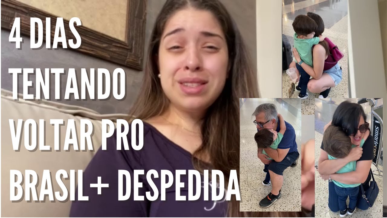 4 DIAS TENTANDO VOLTAR PRO BRASIL