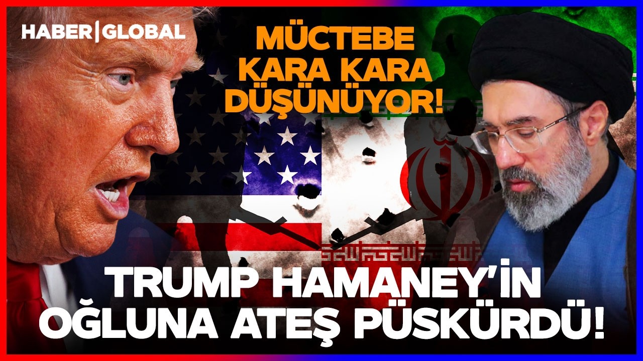 Hamaney'in Oğlu Mücteba Ölümle Burun Buruna! ABD Başkanı Trump Ateş Püskürdü!