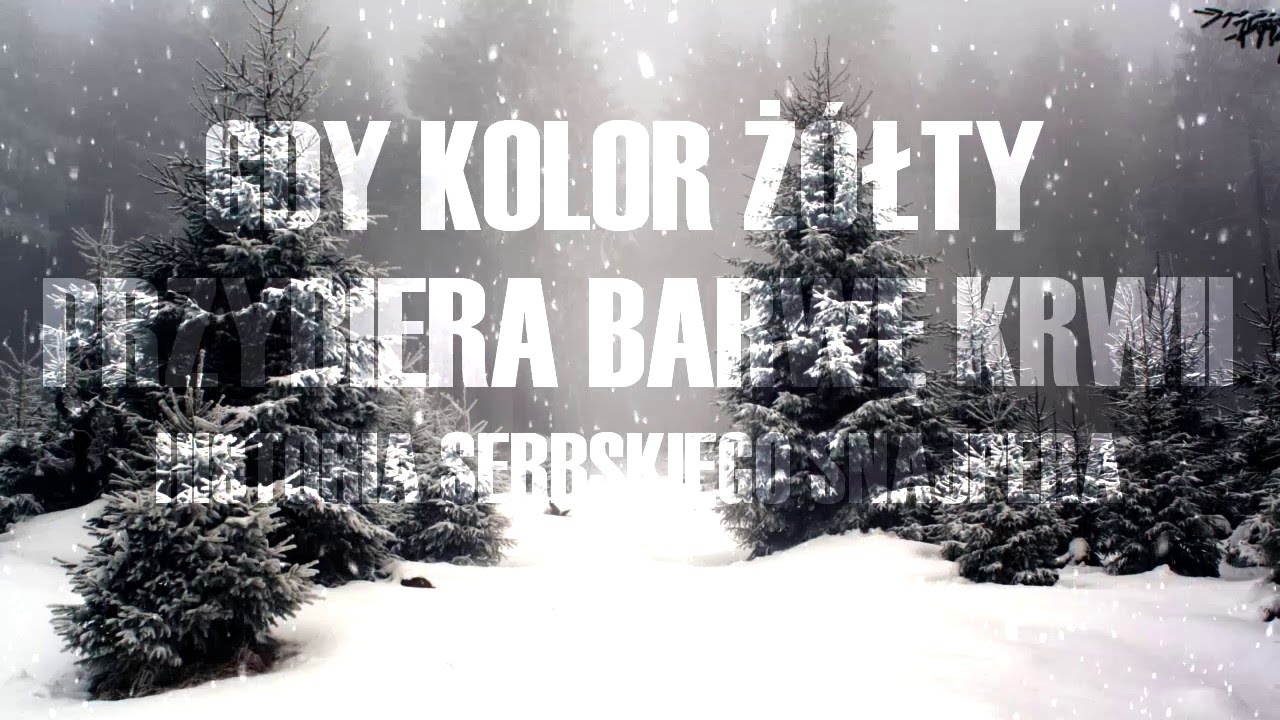 💀Historia serbskiego snajpera - Gdy kolor ż&oacute;łty przybiera barwę krwii - Creepypasta[1/3] [LEKTOR PL]