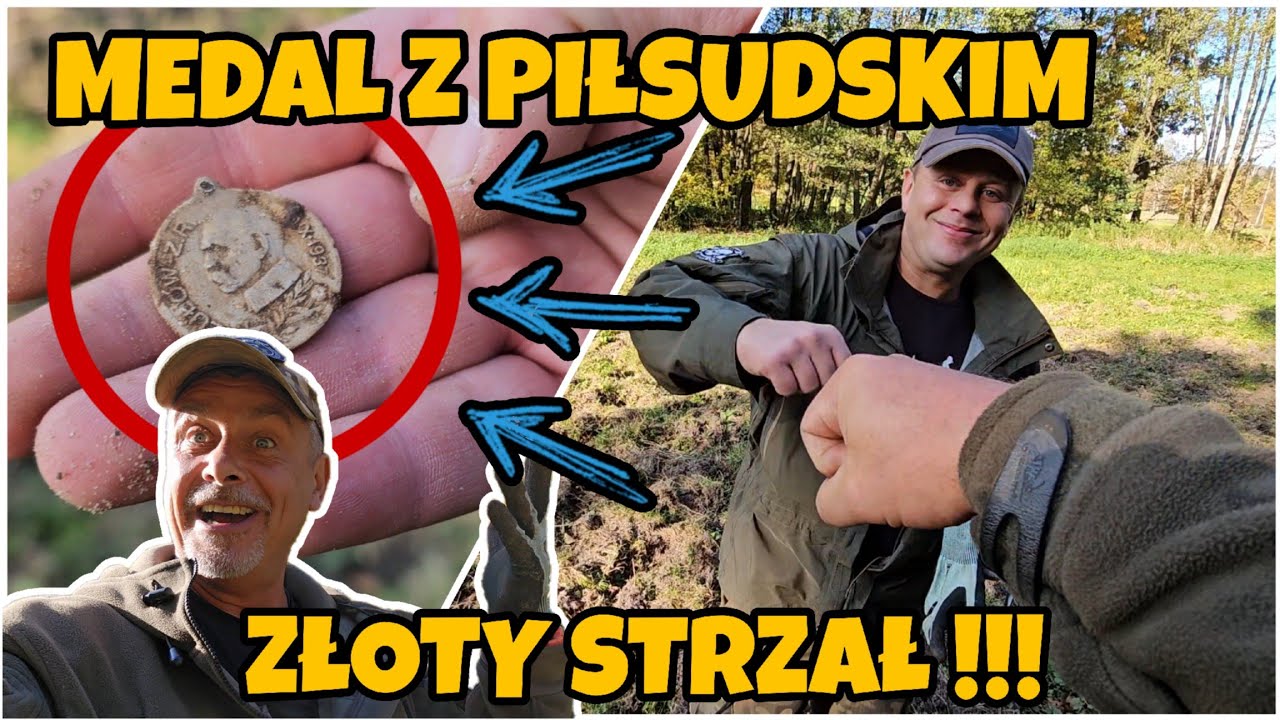 MEDAL Z PIŁSUDSKIM !!! TAKI STRZAŁ ZDARZA SIĘ RAZ W ŻYCIU  !!!