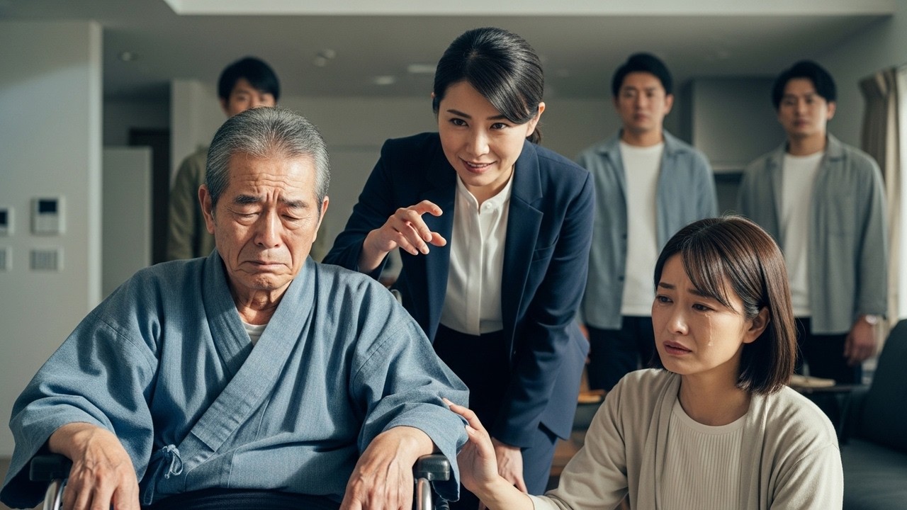 老後の面倒は金次第？財産を奪い合う強欲な嫁たちに、父が下した衝撃の決断とは