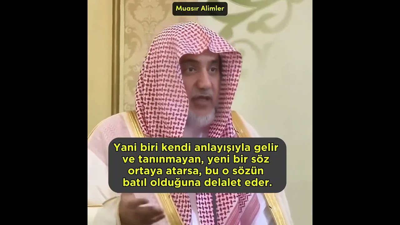 📌Bir meselede imamın yoksa konuşmaktan sakın! 🎙️ Şeyh Salih ali Şeyh (hafizehullah)