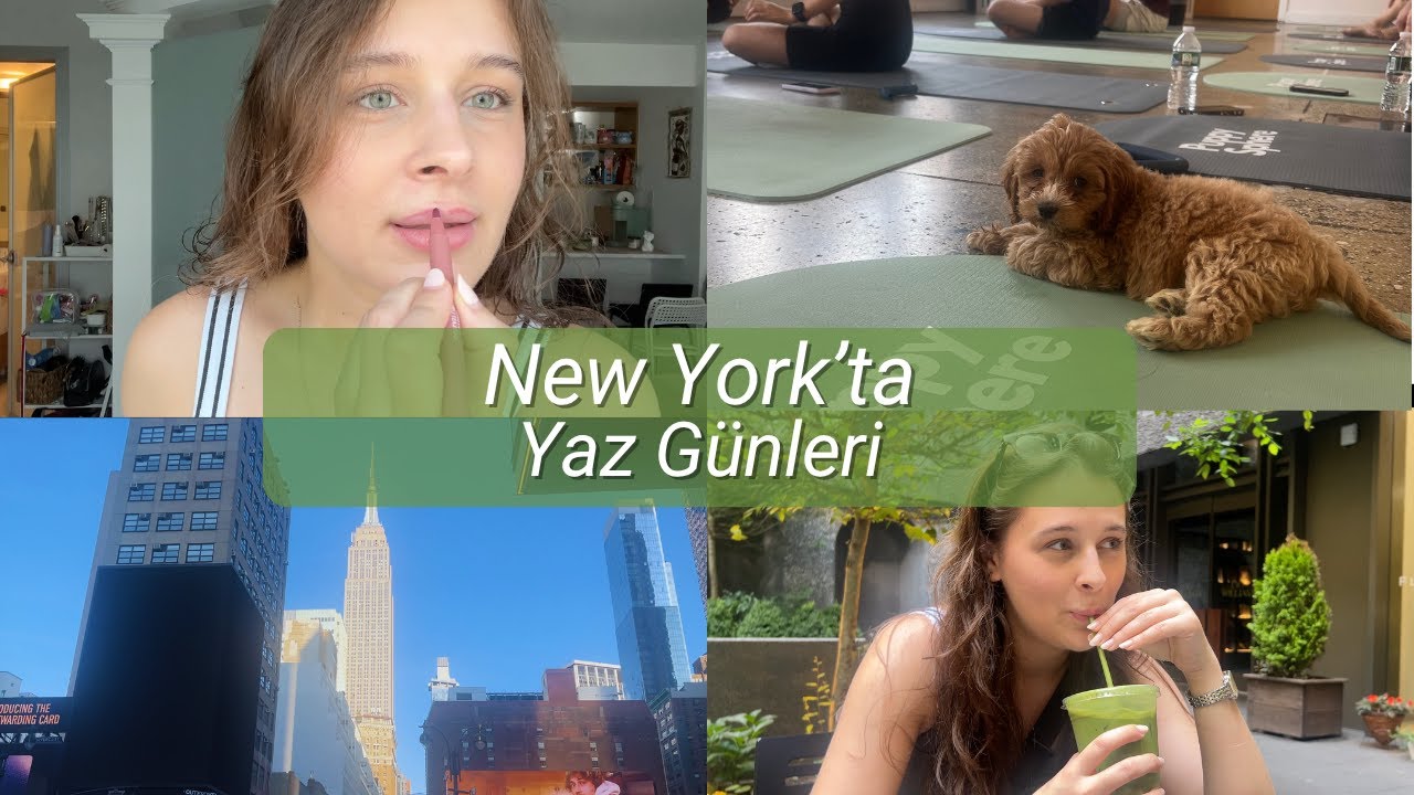 New York'ta puppy yoga 🐶🧘‍♀️ VLOG