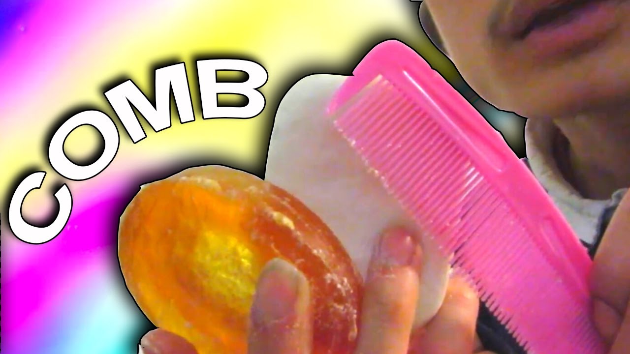 ASMR Soap Scratching With Comb