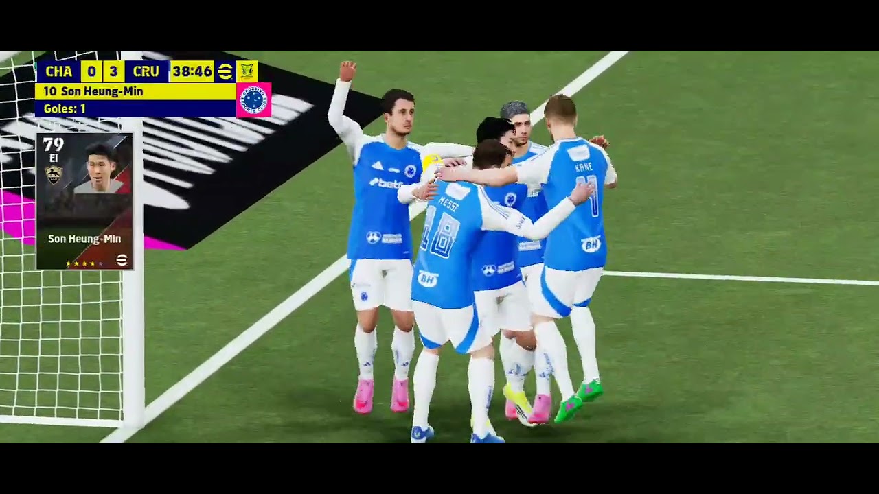 Jugando el segundo partido de la liga con el cruzeiro ⚽⚽