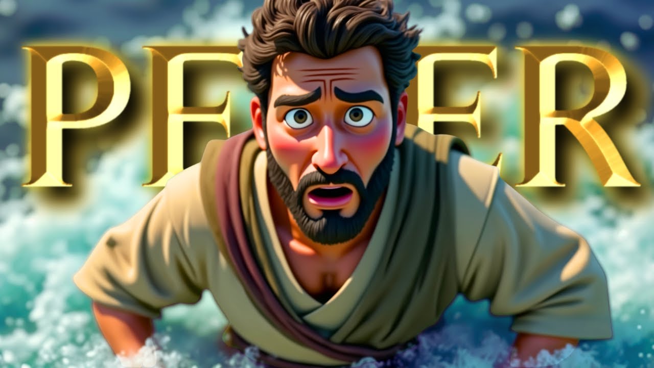 Peter Walks on Water | Animated Bible Story | Matthew 14:22-33