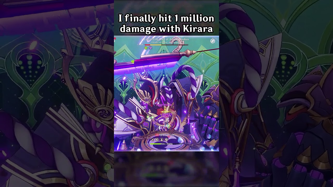 I FINALLY HIT 1 MILLION DAMAGE WITH KIRARA