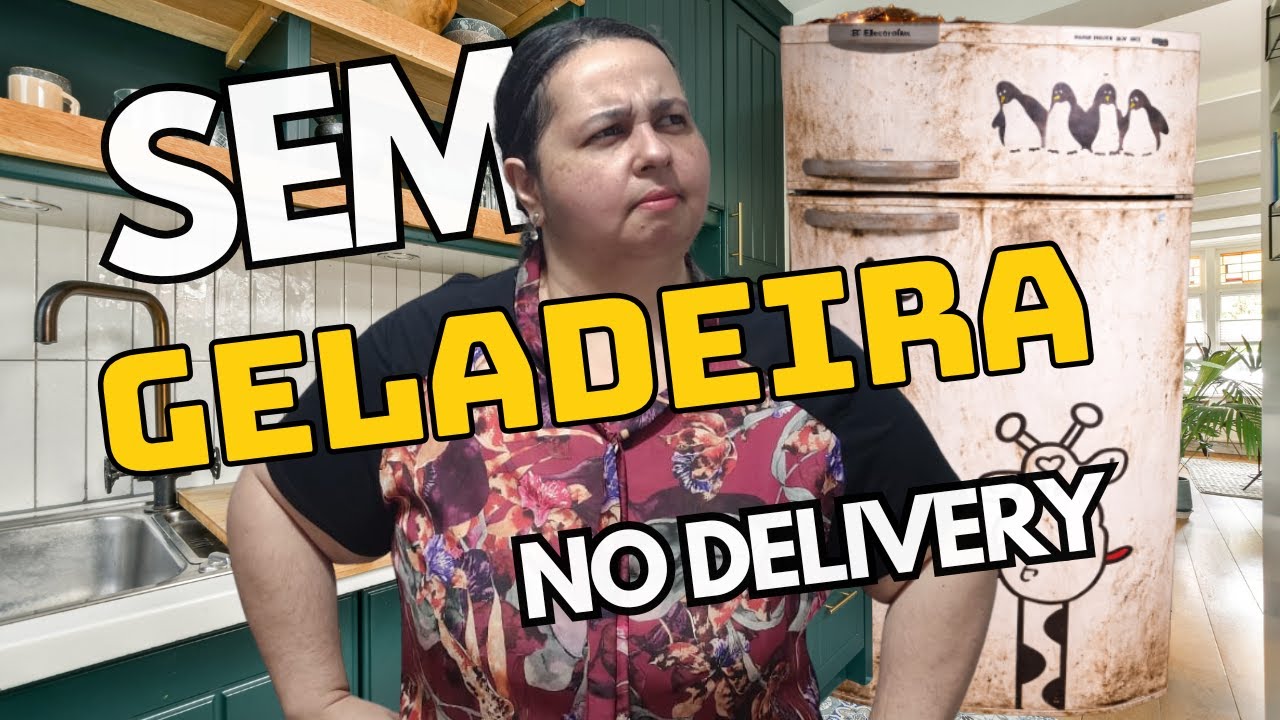 Sem geladeira no DELIVERY e fomos atrás de uma NOVA