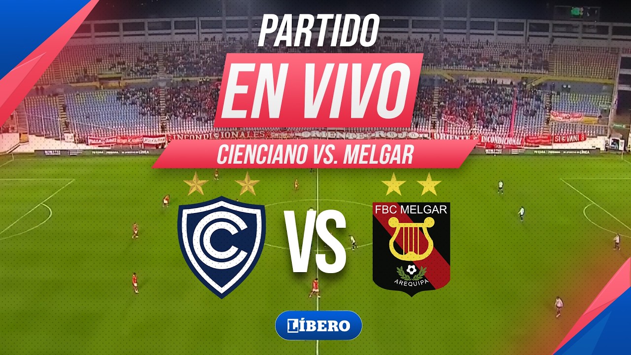 🔴 CIENCIANO VS MELGAR EN VIVO | COPA SUDAMERICANA 2026 FASE PRELIMINAR | Líbero