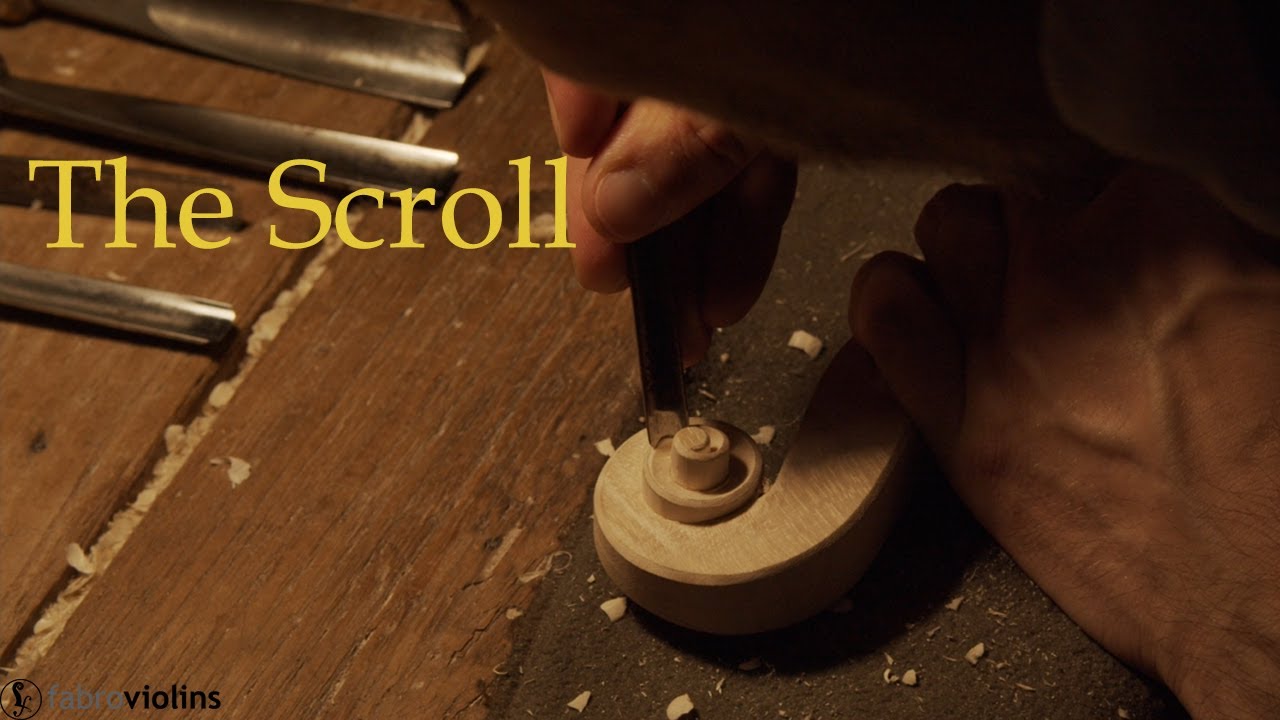 MAKING A VIOLIN | The SCROLL | Step 13 | Amati Model