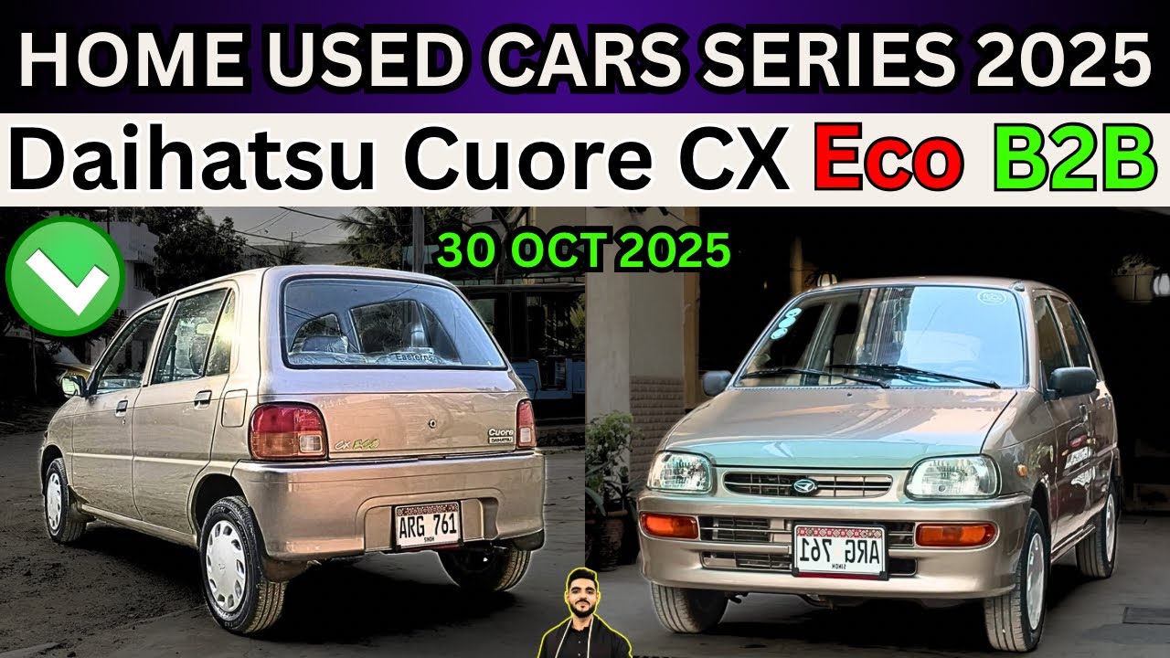 HOME USED CARS SERIES | Daihatsu Cuore Cx ECO FOR SALE 30 Oct 25 #cars #sale 