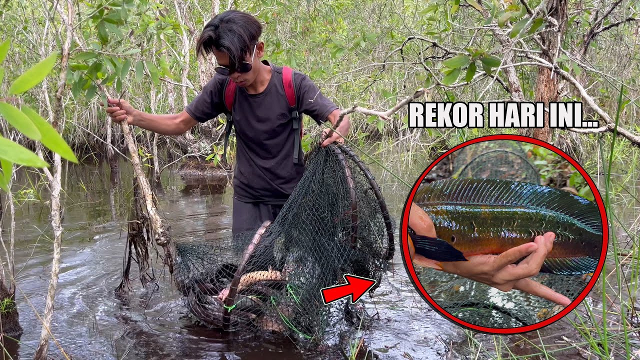 3 HARI CARI IKAN MENGGUNAKAN BERBAGAI MACAM ALAT & HASILNYA BIKIN KAGET😭 #bocahpecicilan