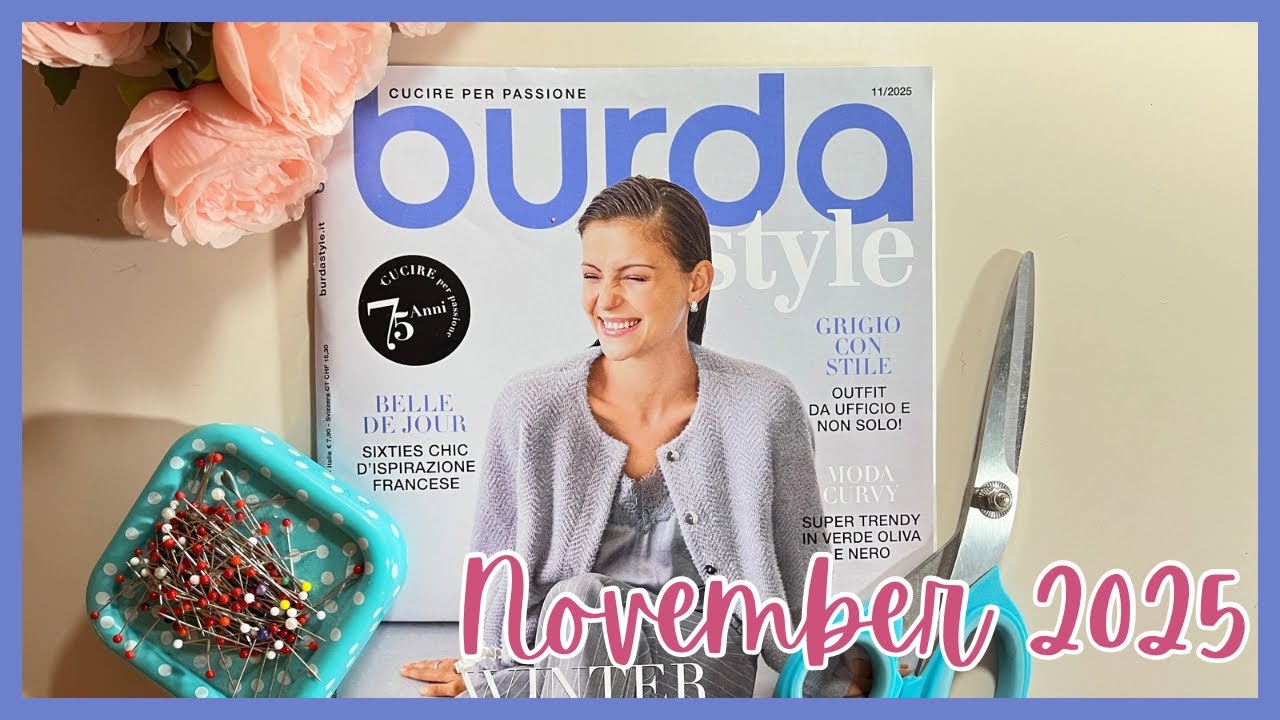 BURDA STYLE NOVEMBRE 2025 🎀 Sfogliamolo insieme #burda #cucito #sewing 