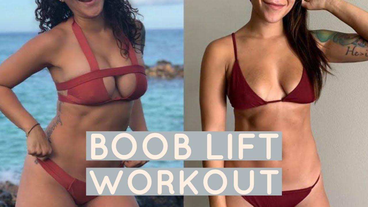 BOOB LIFT WORKOUT | 6 Chest Exercises to Firm & Lift Your Bust at Home